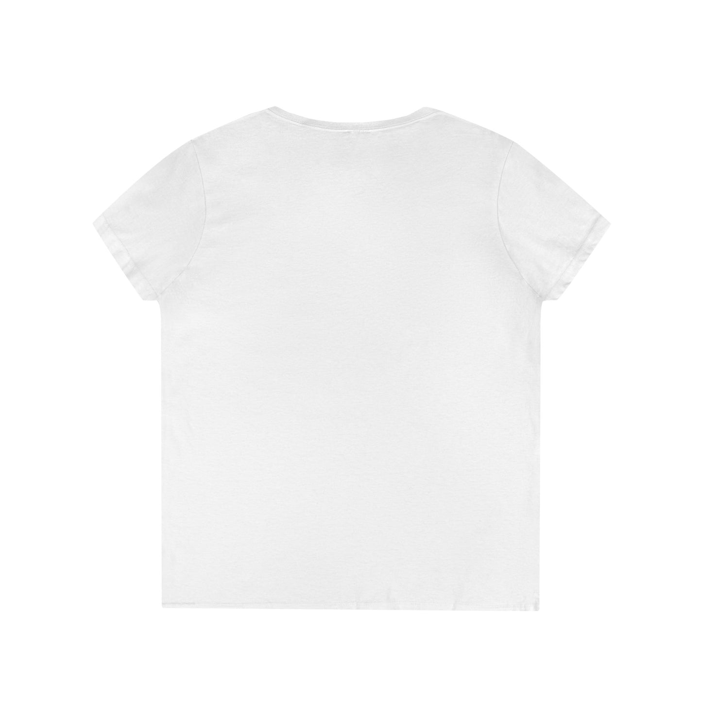 Inspirational Ladies' V-Neck T-Shirt - "I'm Self Caring Today"