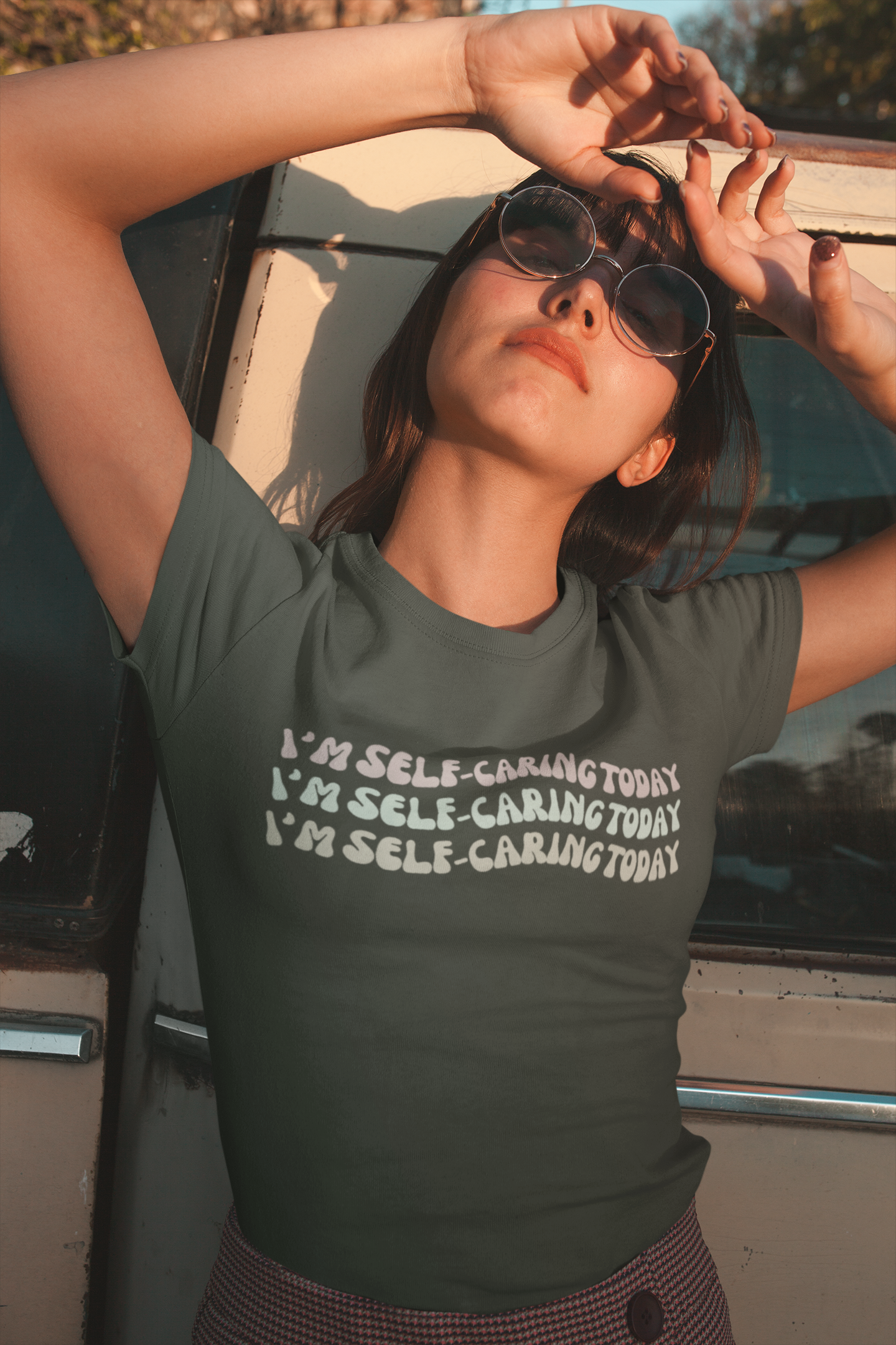 Self-Care Vibes Softstyle T-Shirt